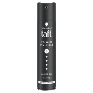 Taft power invisible, hajlakk minden hajtípusra, 250 ml