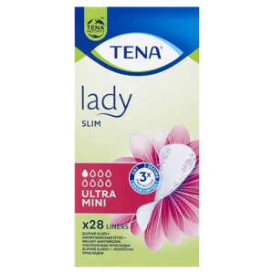 Tena szárny nélküli enyhe inkontinencia betét, Lady Ultra Mini, 28 db