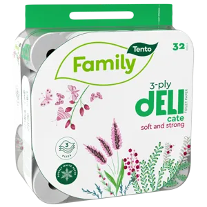 Tento family delicate toalettpapír ,32 tekercs 3 rétegű