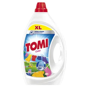 Tomi folyékony mosószer color színes ruhákhoz, 54 mosás, 2430 ml