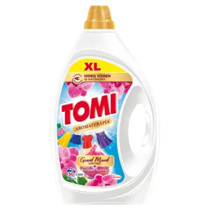 Tomi mosógél aromaterápia orchidea & makadámia színes ruhákhoz, 50 mosás, 2,25 l