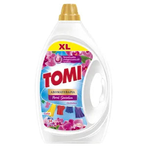 Tomi mosógél aromaterápia orchidea&makadámia színes ruhákhoz 54 mosás, 2,43 l