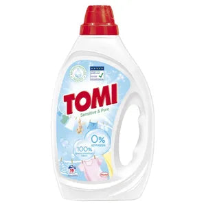 Tomi mosógél sensitive & pure 19 mosás, 855 ml