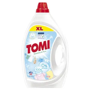 Tomi mosógél sensitive & pure 54 mosas, 2,43 l