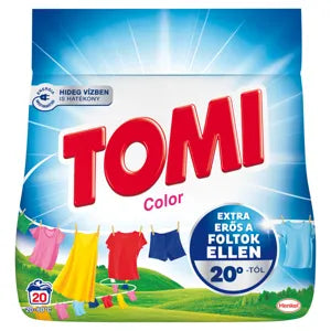 Tomi mosópor color 20 mosás, 1,1 kg