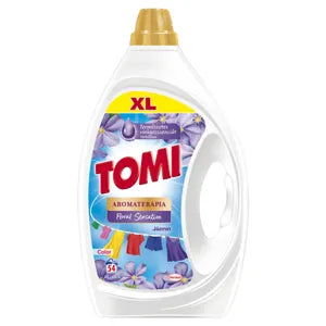 Tomi mosószer aromaterápia floral sensation jázmin folyékony színes ruhákhoz 54 mosás 2,43 l