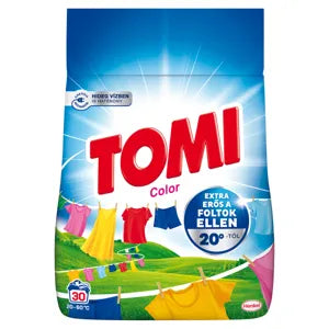 Tomi mosószer color színes ruhákhoz 30 mosás, 1.65 kg