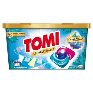Tomi mosószer kapszula aromaterápia lótusz power, 13 mosás, 156 g