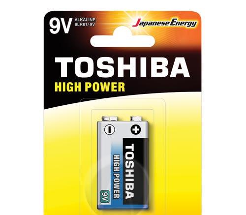 Toshiba alkáli elem 9V BP1 9V/1db