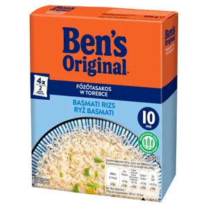 Uncle ben s főzőtasakos basmati rízs 500g