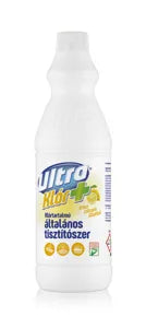 Ultra Klór+ klórtartalmú általános tisztítószer friss citrom illattal 1 liter