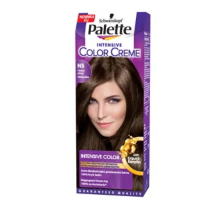 Schwarzkopf palette intensive color cream sötétszőke n5