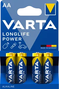 Varta Longlife Power alkáli ceruza 4BL 20#