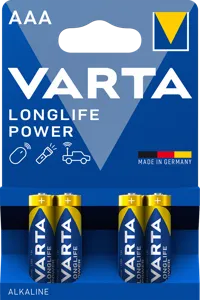 Varta Longlife Power alkáli mikro 4BL 10#