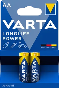 Varta Longlife Power alkáli ceruza elem AA LR06 BL4 2x