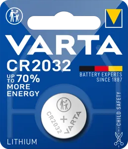 Varta lítium gombelem CR2032 3V