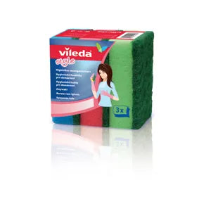 Vileda mosogatószivacs rainbow 3 db