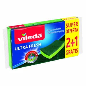 Vileda súrolószivacs ultra fresh 2+1db