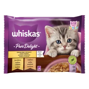 Whiskas junior tasakos eledel baromfival 340 g