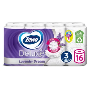Zewa Deluxe Lavender Dreams toalettpapír 3 rétegű 16 tekercs 7322540534535