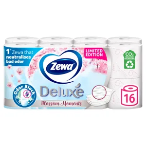 Zewa Deluxe Toalettpapír 16 tekercs 3 rétegű Limited edition