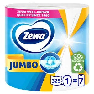 Zewa Jumbo 2 rétegű papírtörlő White 1 tek, 325 lap