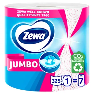 Zewa Jumbo háztartási papírtörlő 2 rétegű , 1 db