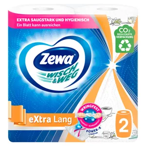 Zewa Wisch&Weg Extra Long Design papírtörlő 2 tekercses 2 rétegű