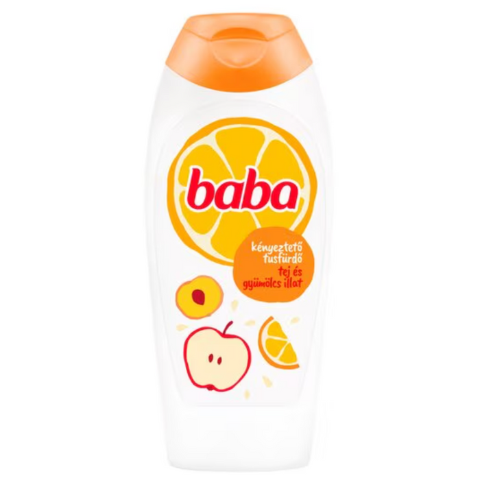 Baba habfürdő tej és gyümölcs illattal 750 ml
