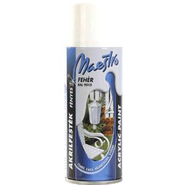 Maestro fehér (RAL 9010), 400 ml