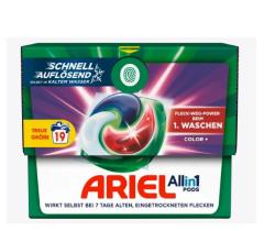 Ariel mosókapszula 4in1 color+ 19 db