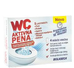 Bolaseca wc tisztító aktív hab 4x55g