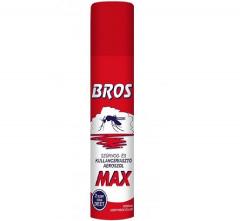 Bros szúnyog és kullancsriasztó aeroszol max piros 90 ml