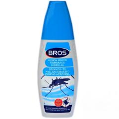 Bros szúnyog és kullancsriasztó pumpás plus kék 100 ml