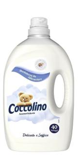 Coccolino öblítő delicato and soffice fehér 40 mosás 3 l