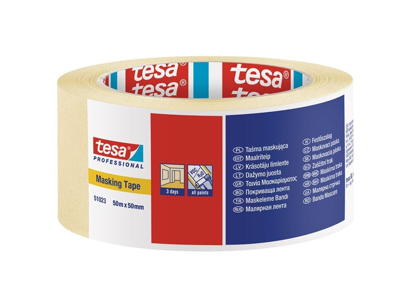 Tesa festőszalag (51023-4) 50m x 50mm Economy