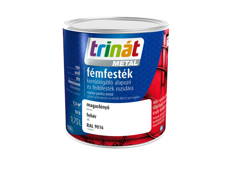 Trinát metal magasfényű fémfesték 0,75 L