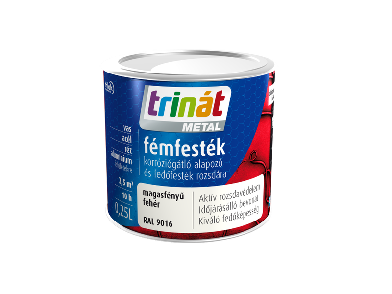 Trinát metal magasfényű fémfesték 0,25 L