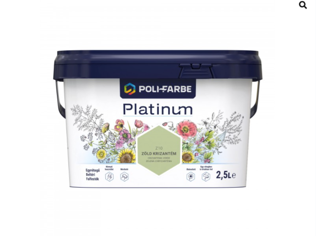 Polifarbe Platinum zöld krizantém z10 2,5l