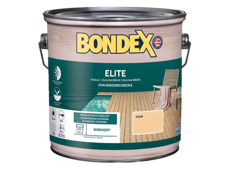 Bondex elite favédő és -ápoló olaj 2,5 L