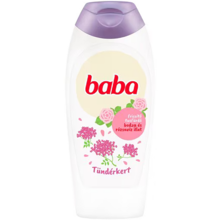Baba tusfürdő bodza és rózsavíz 400ml