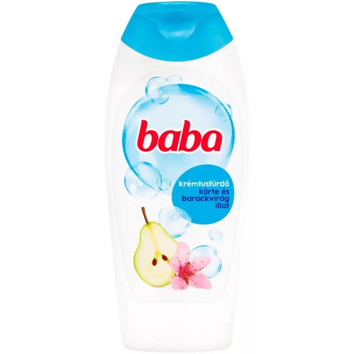 Baba tusfürdő körte barackvirág 400ml