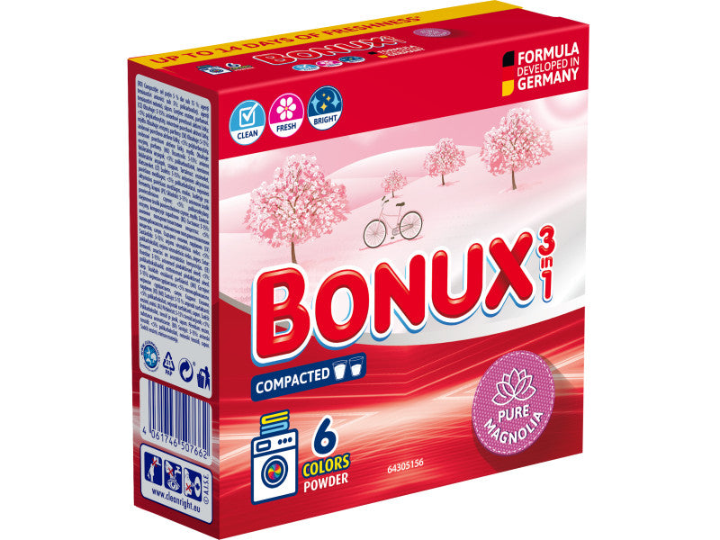 BONUX mosópor color Magnolia 390gr