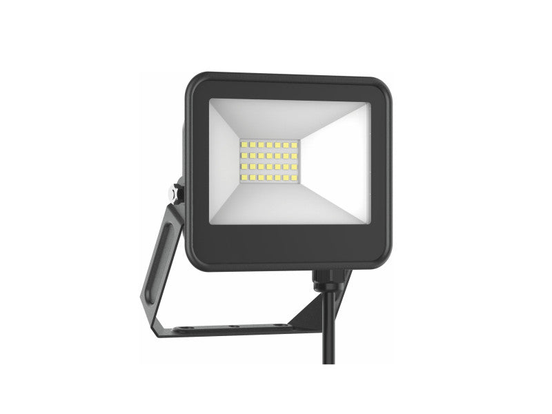 Ultratech led reflektor 25000óra 20w fekete 4000k 2000lm 110° ip65