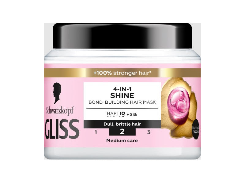 Gliss hajmaszk 4in1 -Ragyogás 400 ml