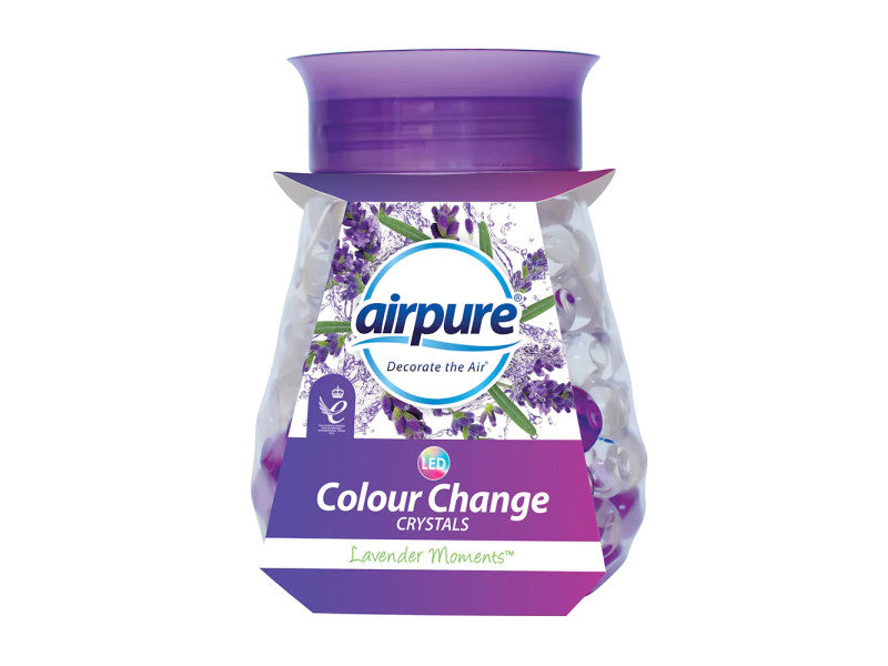 Airpure LED Színváltó illatkristály - Levendula 300g