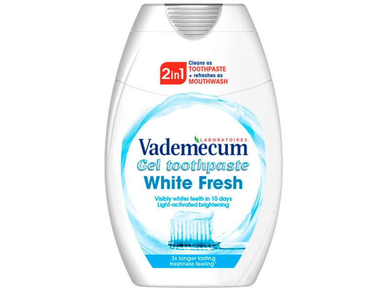 Vademecum 2in1 white fresh fogkrém 75 ml