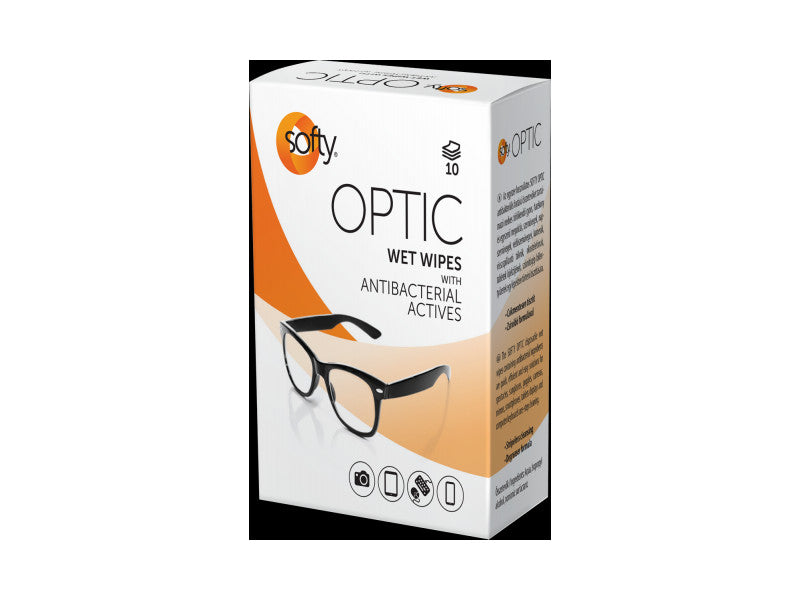 Softy Optic optikai törlőkendő 10db/doboz