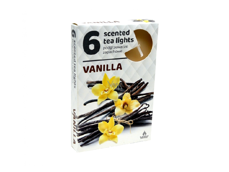 Illatos teamécses 6 db-os vanília