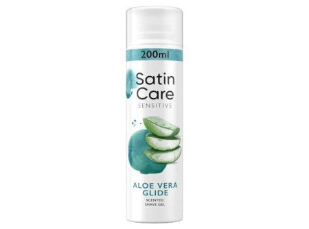 Gillette Satin Care bor.zselé Aloe Vera (érzékeny bőr) 200ml